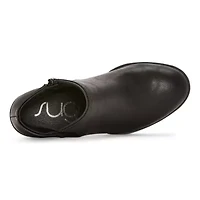 Sugar Womens Scotland Stacked Heel Booties