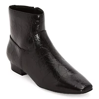 Worthington Womens Ranch Flat Heel Booties