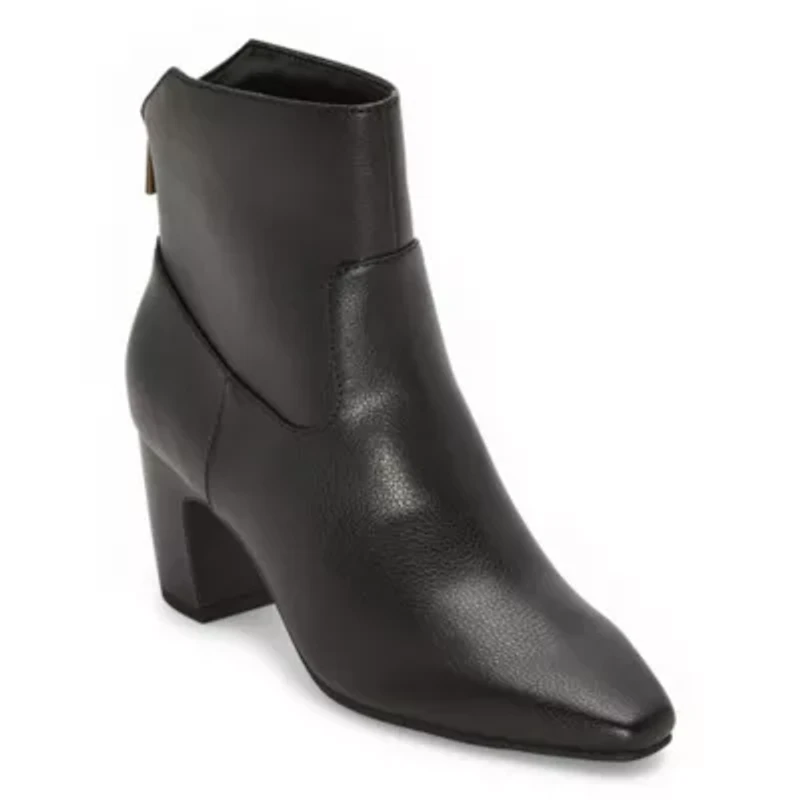 St. John's Bay Womens Marina Block Heel Booties