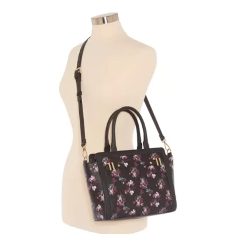 Liz Claiborne Mini Tuxedo Tote Bag