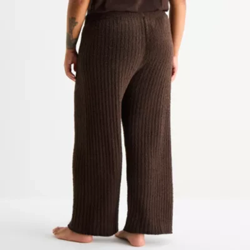 Ambrielle Womens Plus Pajama Pants