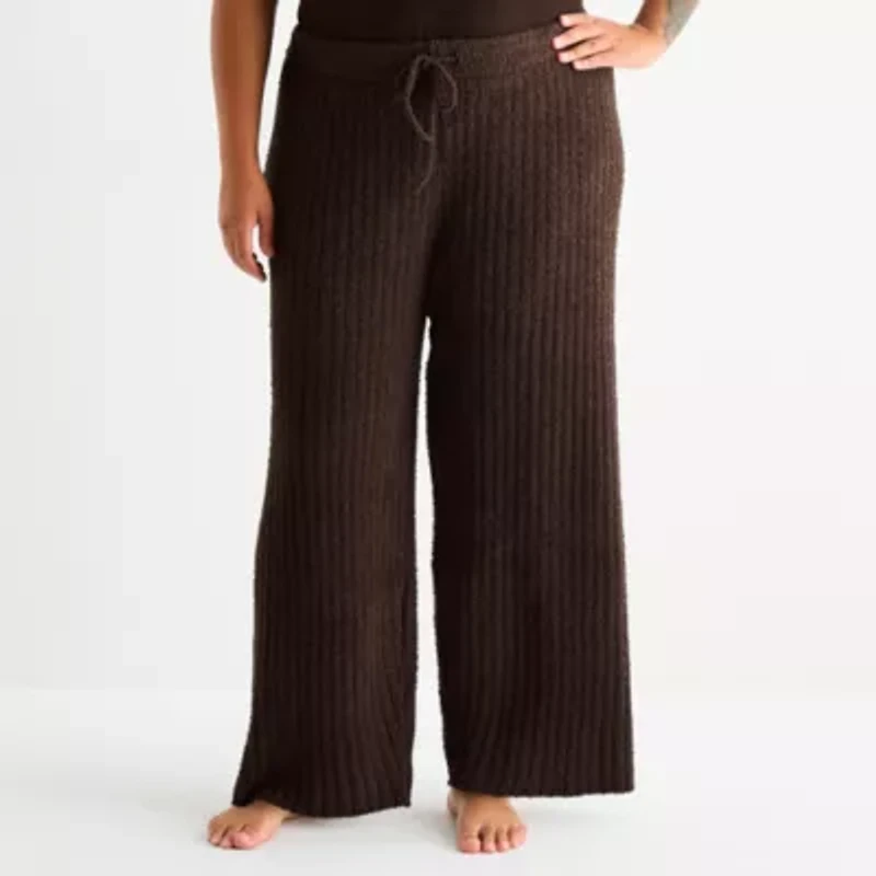 Ambrielle Womens Plus Pajama Pants
