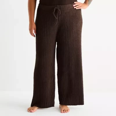 Ambrielle Womens Plus Pajama Pants