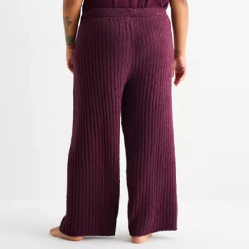 Ambrielle Womens Plus Pajama Pants