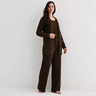 Ambrielle Womens Long Sleeve Pajama Top