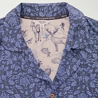 Martha Stewart Womens Long Sleeve 2-pc. Pajama Top