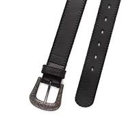 JS Jessica Simpson 1.5" Stitched Western Womens Belt