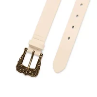 Jessica Simpson Ornate Buckle 1 Pair Womens Belt
