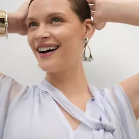 Bold Elements Womens Drop Earrings