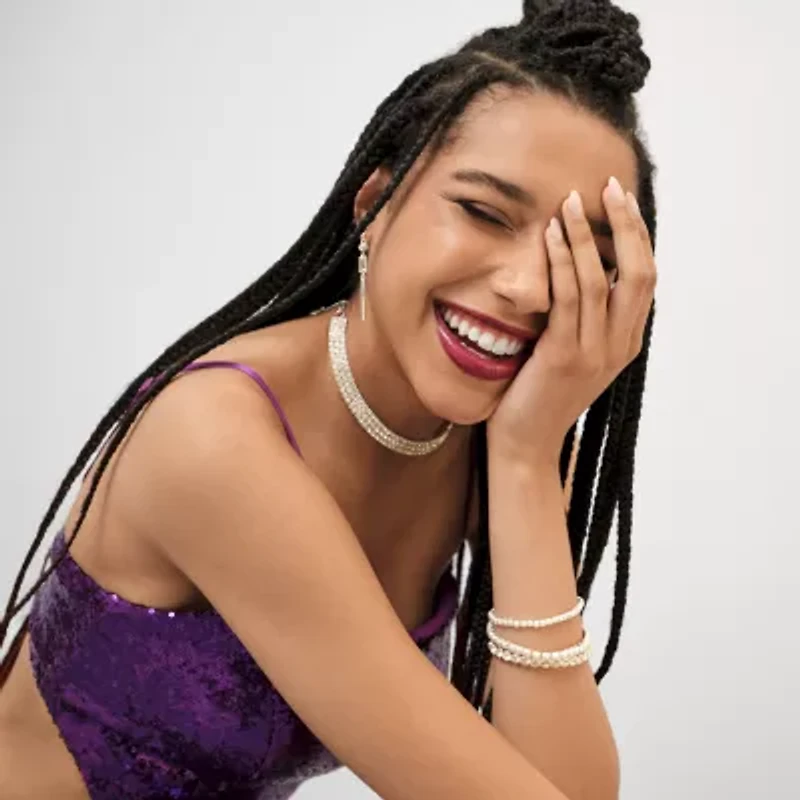 Monet Jewelry Timeless Freeform Womens 12 Inch Choker Necklace