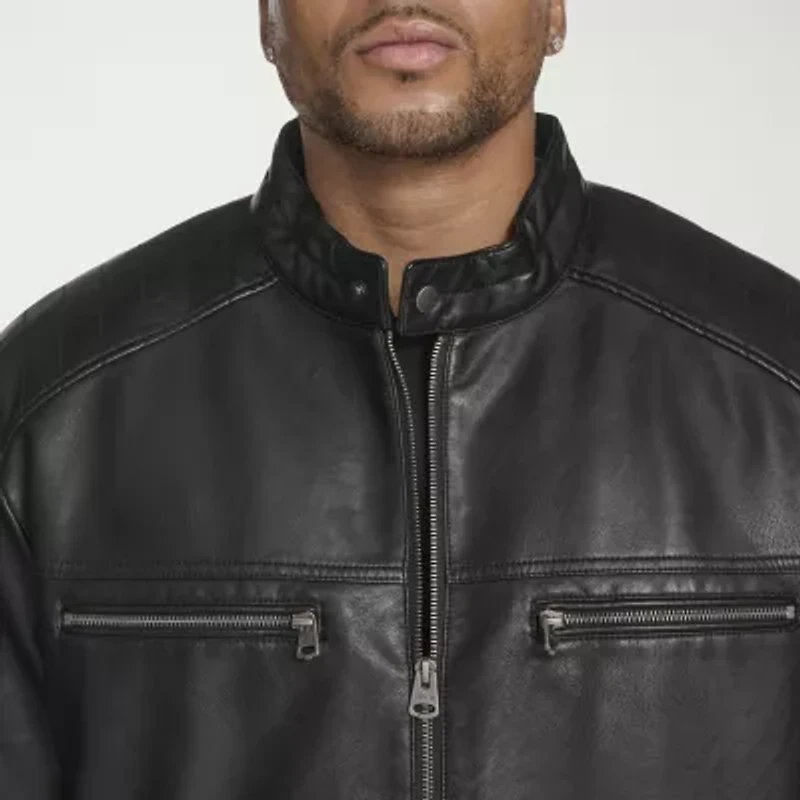 Levi's Mens Faux Leather Midweight Jacket