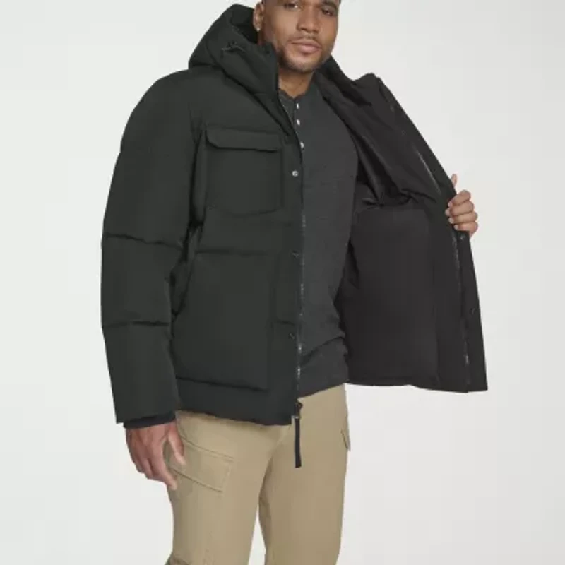 Levi's Mens Hooded Water Resistant Heavyweight Big and Tall Puffer Parka