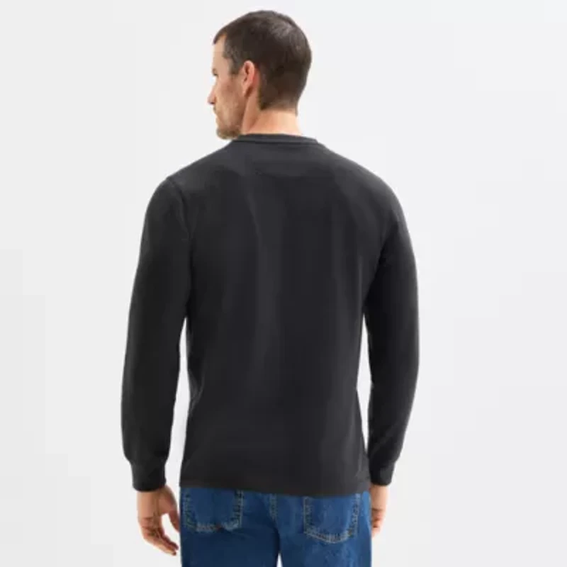 U.S. Polo Assn. Thermal Mens Long Sleeve Classic Fit Henley Shirt