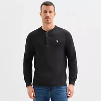 U.S. Polo Assn. Thermal Mens Long Sleeve Classic Fit Henley Shirt