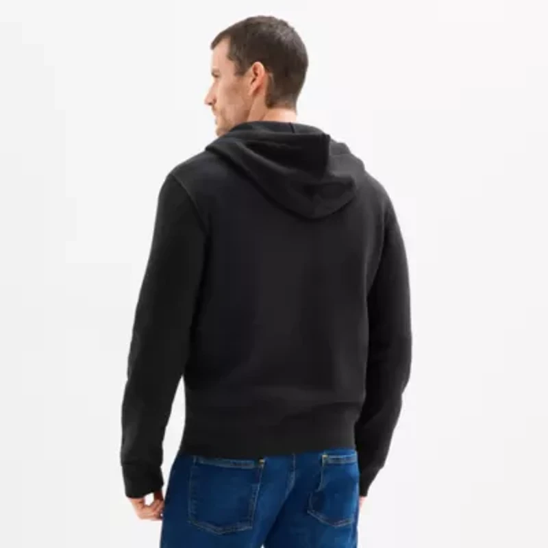 U.S. Polo Assn. Fleece Mens Long Sleeve Embroidered Zipper Hoodie