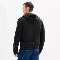 U.S. Polo Assn. Fleece Mens Long Sleeve Embroidered Zipper Hoodie