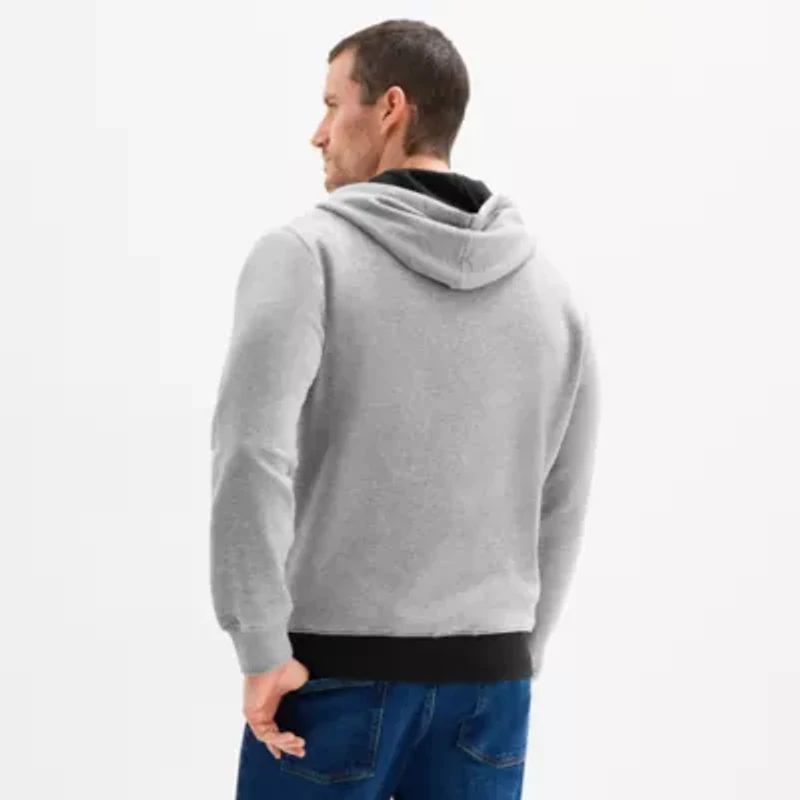U.S. Polo Assn. Fleece Mens Long Sleeve Embroidered Zipper Hoodie