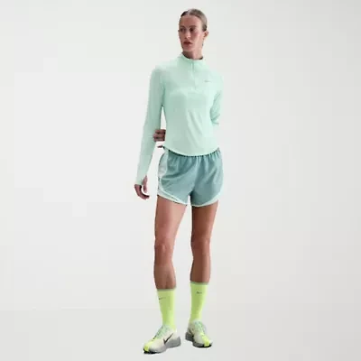 Nike Tempo Juniors Womens Mid Rise Moisture Wicking Running Short