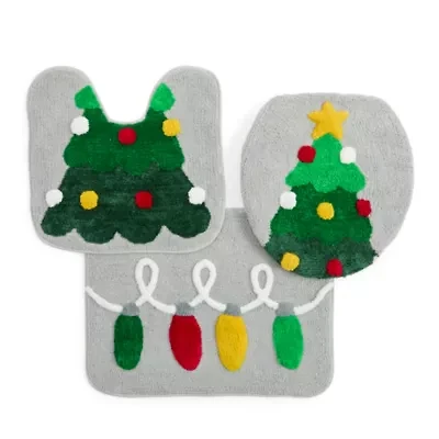 Avanti Tree 3-pc. Bath Rug Set
