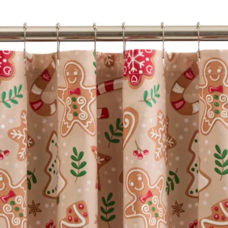Avanti Gingerbread Shower Curtain