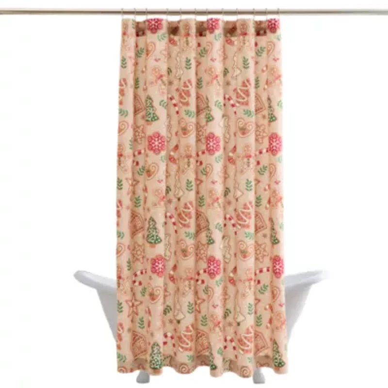 Avanti Gingerbread Shower Curtain