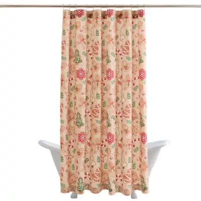 Avanti Gingerbread Shower Curtain