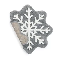 Avanti Snowflake Bath Rug