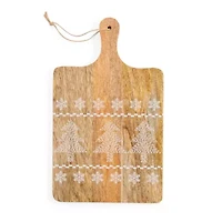 North Pole Trading Co. Fair Isle Wood Serve Board