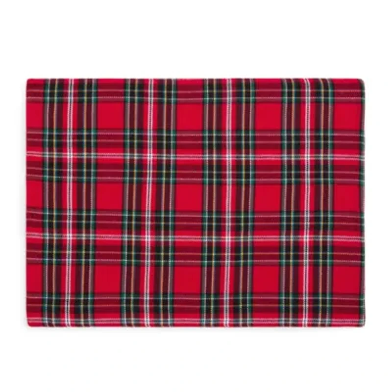 North Pole Trading Co. Noel Market Plaid Placemat