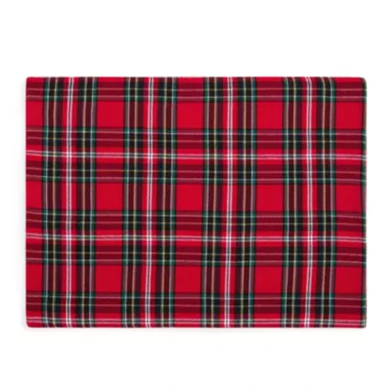 North Pole Trading Co. Noel Market Plaid 4-pc. Placemat