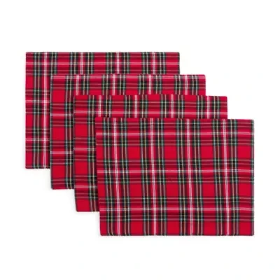 North Pole Trading Co. Noel Market Plaid 4-pc. Placemat