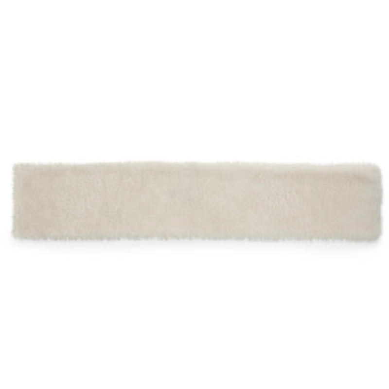North Pole Trading Co. Cozy Fur Table Runner