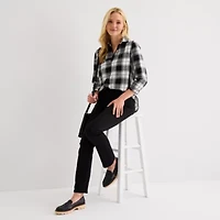 St. John's Bay Womens Long Sleeve Tall Blouse