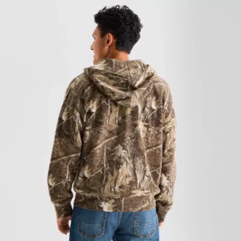 Arizona Mens Long Sleeve Zipper Hoodie