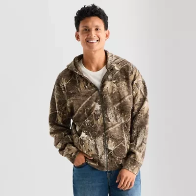Arizona Mens Long Sleeve Zipper Hoodie