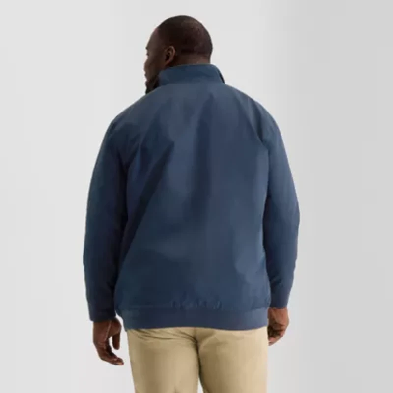 St. John's Bay Harrington Golf Mens Big and Tall Bomber Jacket