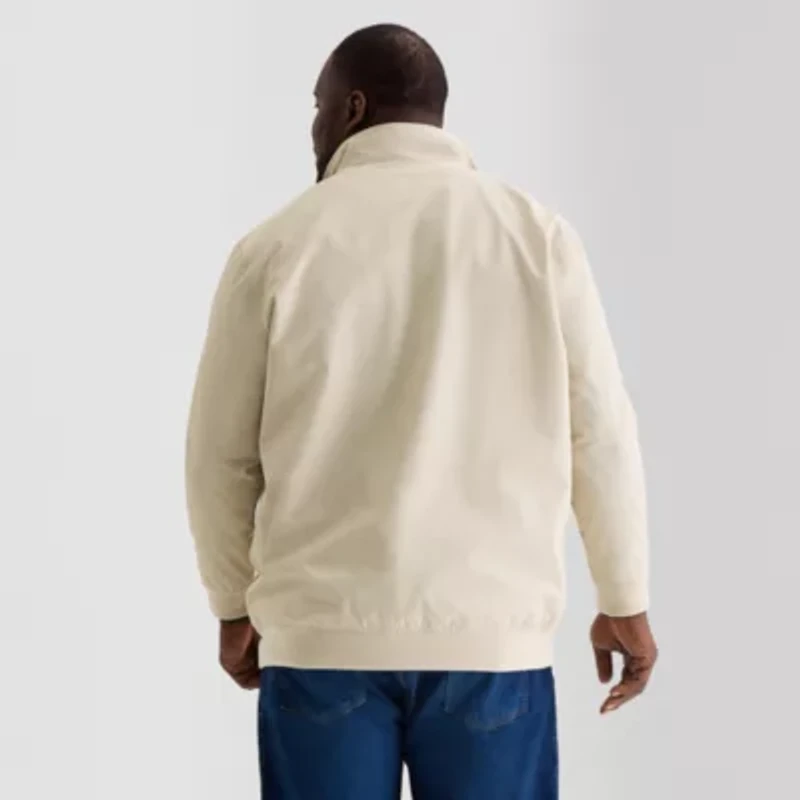 St. John's Bay Harrington Golf Mens Big and Tall Bomber Jacket