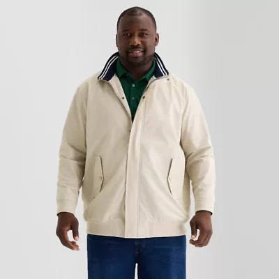 St. John's Bay Harrington Golf Mens Big and Tall Bomber Jacket