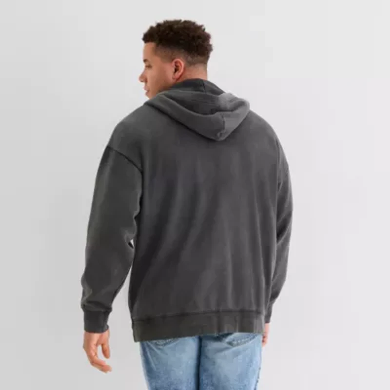 Arizona Mens Long Sleeve Zipper Big and Tall Hoodie