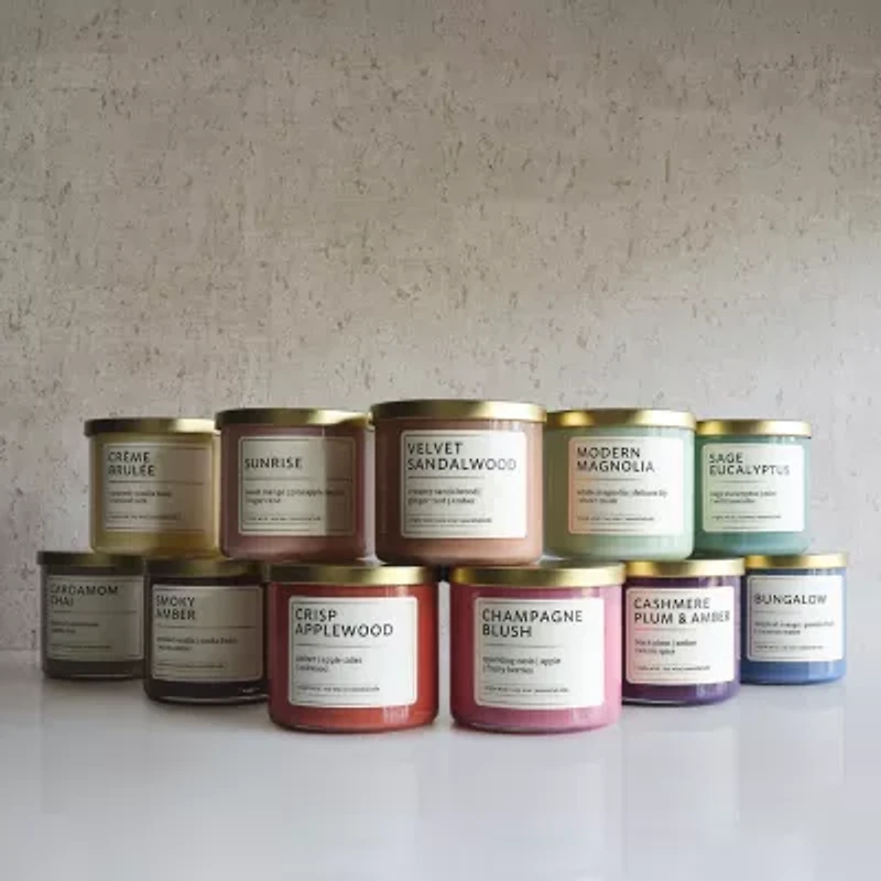 Distant Lands 14oz Sunrise 3-Wick Scented Jar Candle