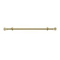 Buono II ¾" Adjustable Curtain Rod with Bach Finial