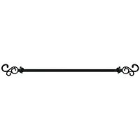 Buono II ¾" Adjustable Curtain Rod with Medley Finial