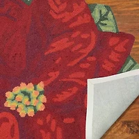 Liora Manne Frontporch Poinsettia Indoor/Outdoor Rug