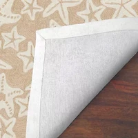 Liora Manne Capri Starfish Animal Hand Tufted Indoor Outdoor Rectangular Accent Rug
