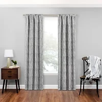 Eclipse Naya Rod Pocket Energy Saving Blackout Single Curtain Panel
