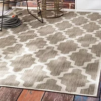 nuLoom Machine Made Gina Outdoor Moroccan Trellis Rug