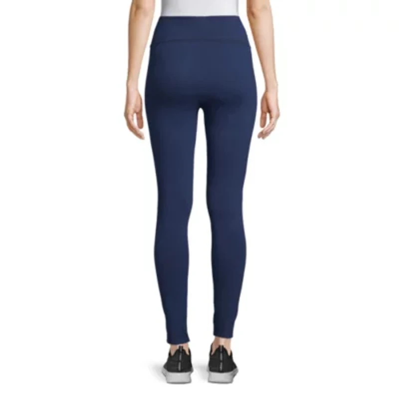St. John's Bay Womens Mid Rise 31 1/2" Active Full Length Leggings