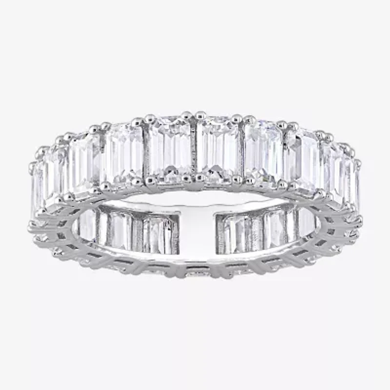 Womens 6 1/3 Ct. T.W. Lab Created White Moissanite 14K Gold Anniversary Engagement Ring