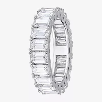 Womens 6 1/3 Ct. T.W. Lab Created White Moissanite 14K Gold Anniversary Engagement Ring