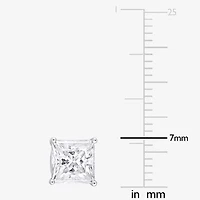 6 CT. T.W. Lab Created White Moissanite Sterling Silver 9mm Stud Earrings